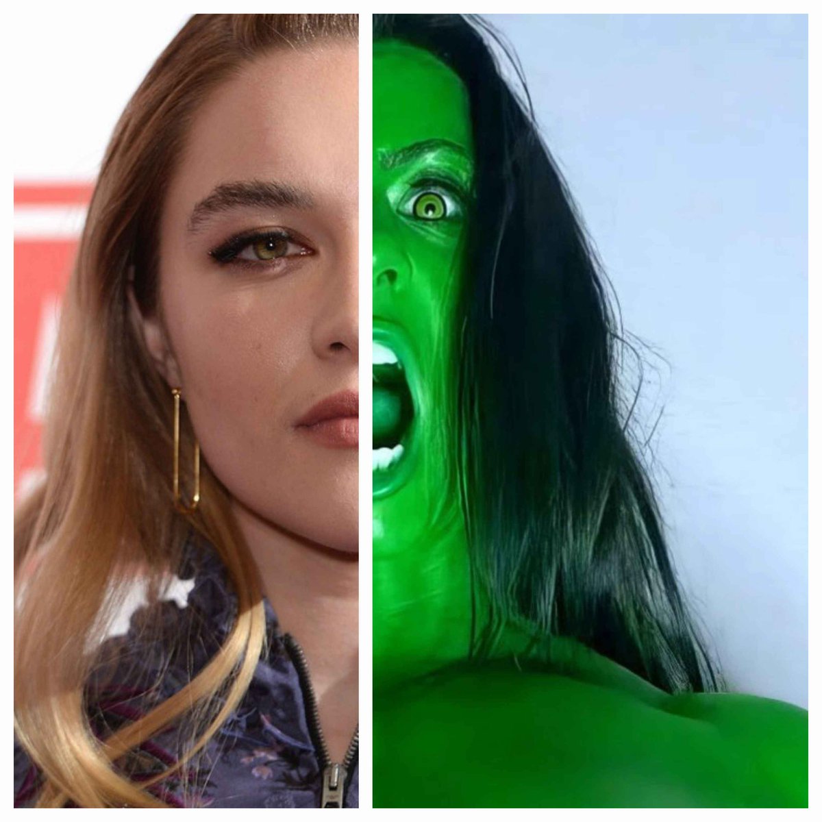 PunchTheStudio's tweet photo. We need more She-Hulk transformation stuff on the TL (and in general!!) https://t.co/Ca4hKaNmzb