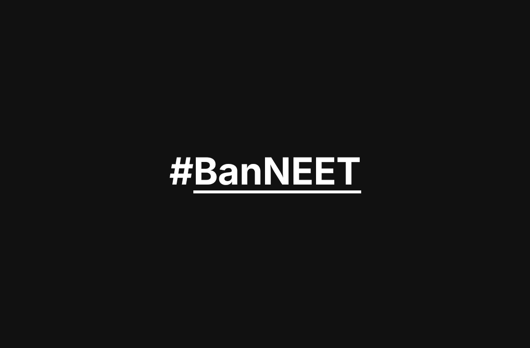 ShyamSPrasad's tweet photo. #BanNEET 
Excessive centralisation by Union Govt starting with Indira Gandhi moving Education from State to Concurrent List during Emergency (42nd Amendment) is responsible for all the mess. BJP which blames Congress' Emergency, continues this violation of Constitution more vigorously. Give us back our Constitution.