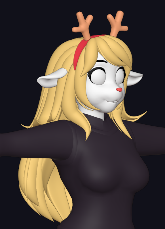 LizieDoodle's tweet photo. Progress done for today, now I gotta finish her outfit, make her textures, and rig c: https://t.co/rm03Nl5kLA