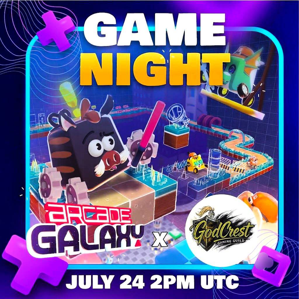arcadegalaxy_'s tweet photo. We’re back with @GCGvsGAMING for another intense game night! 🔥

🗓 July 24
⏰ 2:00 PM UTC
📍 Arcade Galaxy Discord

👇 Download the demo here and join us
https://t.co/z8FAcn6vGa https://t.co/teNqYvv1FZ