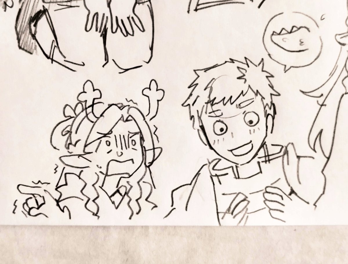 shiro_norako's tweet photo. The dunmeshi deltarune crossover I never knew I needed https://t.co/qX9ne9c5O7