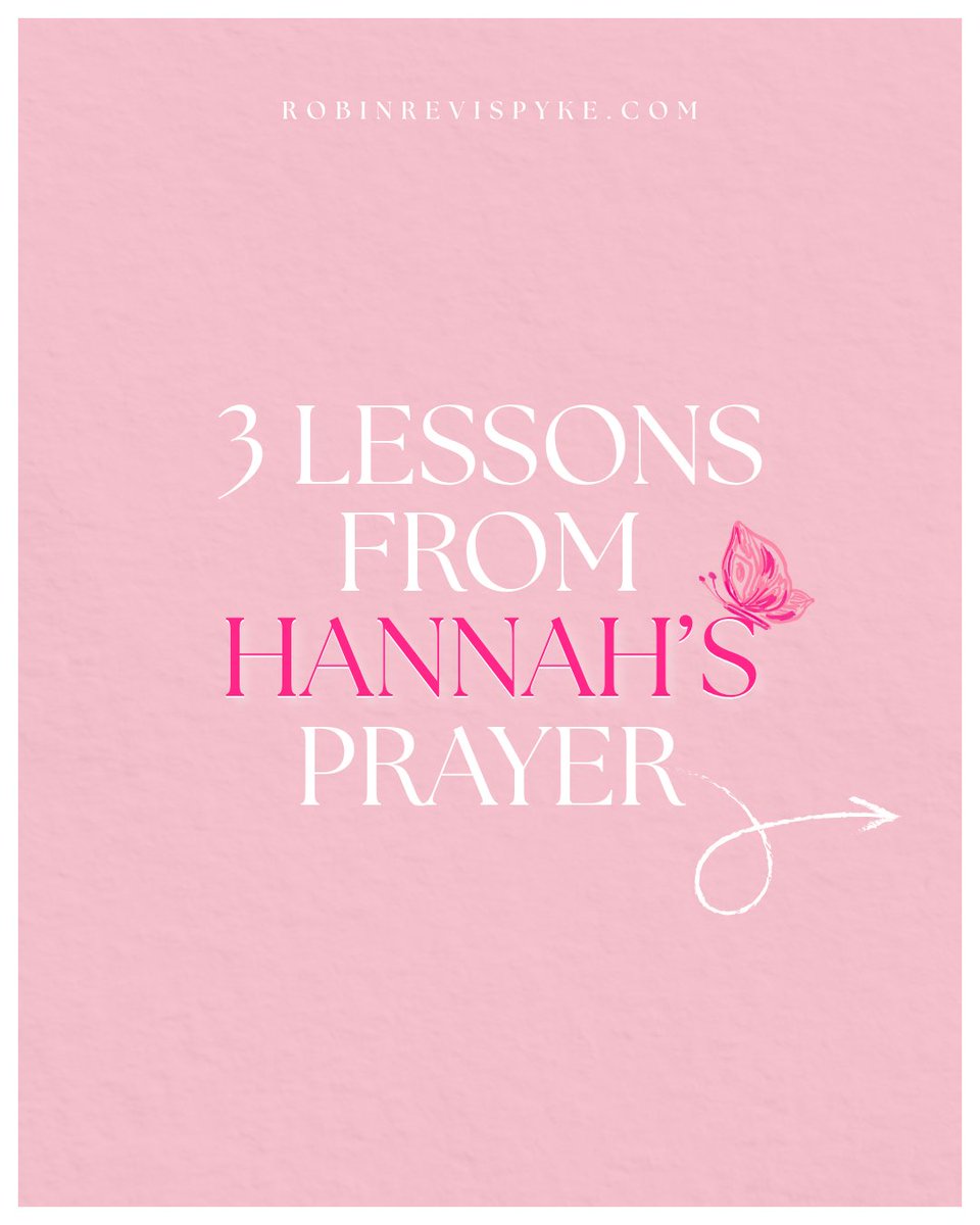 drrobinpyke's tweet photo. Hannah’s story reminds us that prayer changes more than circumstances—it transforms hearts. The waiting may feel long, but God is present in it.

Comment “WAITING” if this encouraged you today.

#WomenWhoPray #ChristianEncouragement #IdentityInChrist #ReflectingLife #PrayerJourney