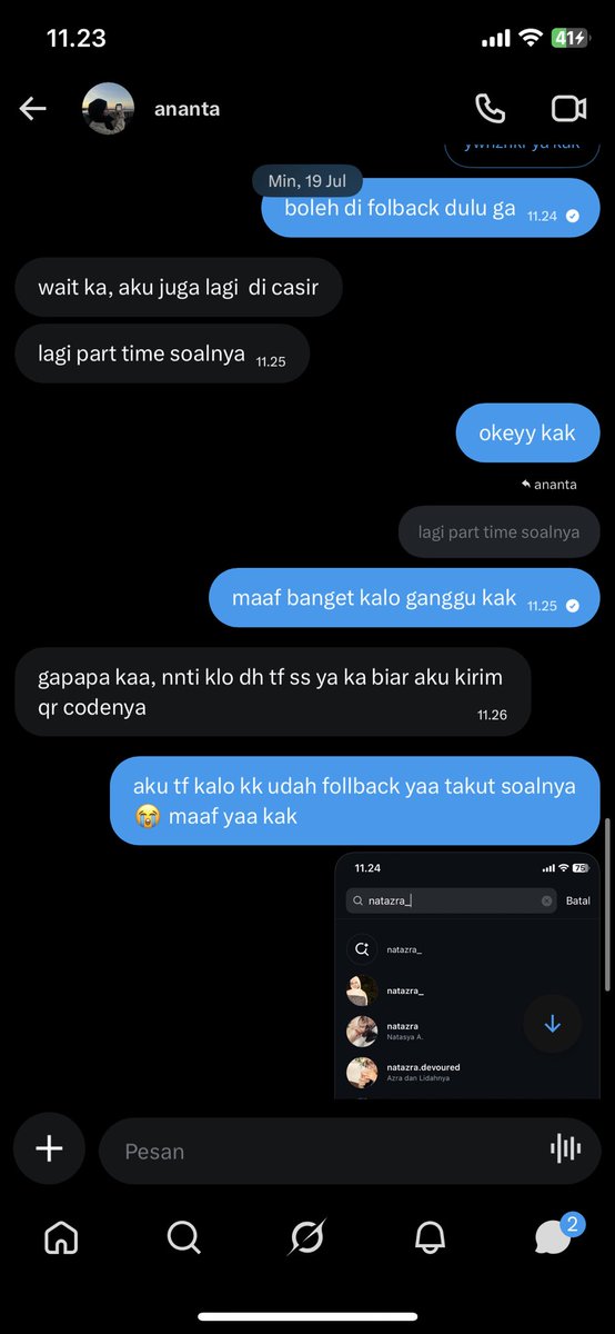arieslovers__'s tweet photo. @kuwetarr @bicantropss dia ke aku ngakunya lagi part time jadi kasir😇 https://t.co/vhiD2CBWqX
