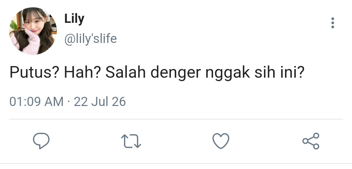 MegaaaQuee9770's tweet photo. —01 Warmth of Love
.
Sorry kalau waktunya kurang sesuai, lupa diedit. Pemula buat AU

#watmthoflove #au #ceritaau #alternativeuniverse https://t.co/UVK1ZxIHzZ