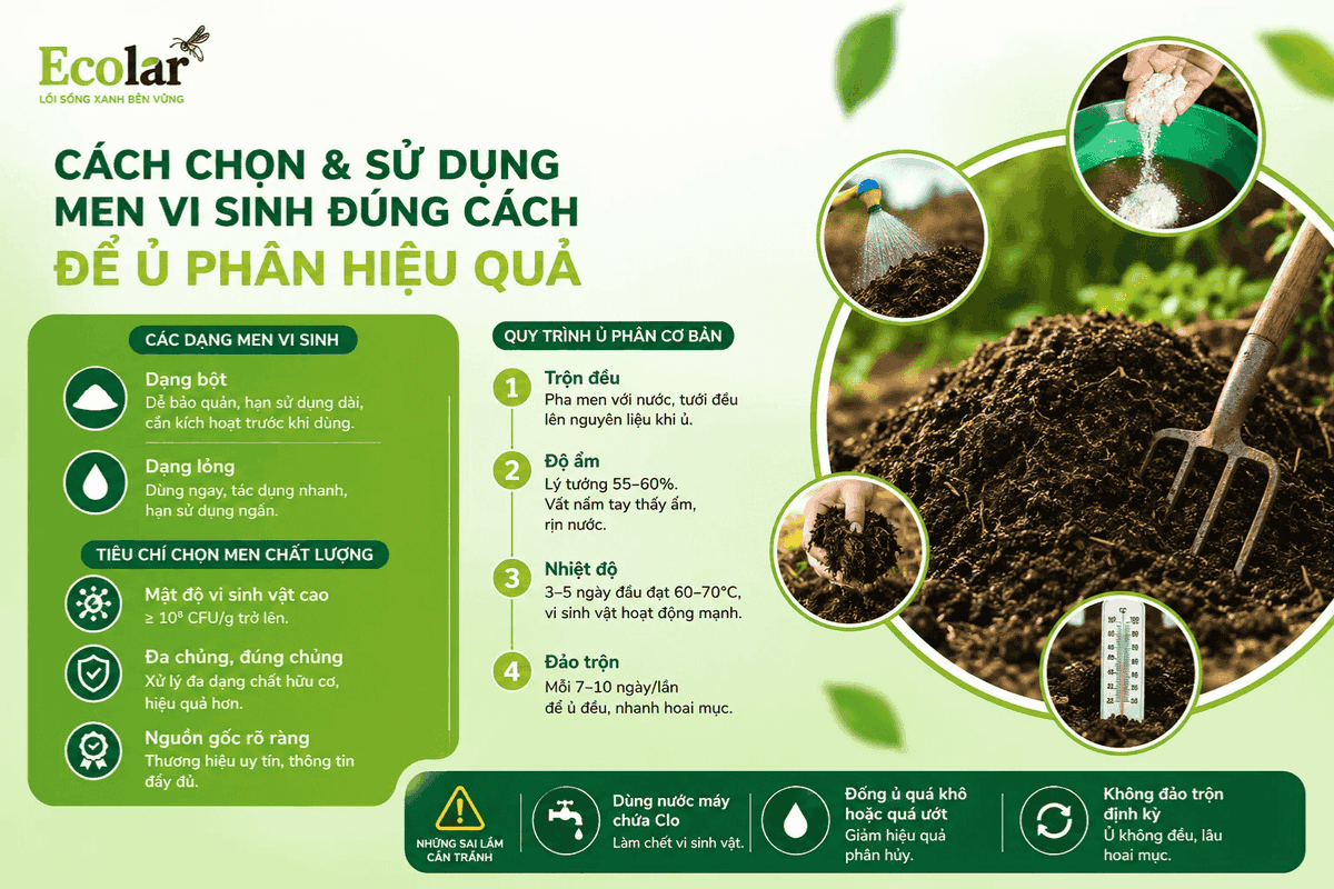 SongXanhEcolar's tweet photo. 💡 Muốn phân bón hữu cơ chất lượng? Đừng bỏ qua men vi sinh – "trợ thủ" giúp ủ nhanh, đất khỏe, cây lớn xanh bền vững! 🚀
Nguồn: https://t.co/YuQEwWNet4
#Ecolar #Loisongxanhbenvung https://t.co/EKMwjuXBVJ