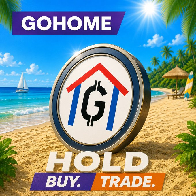 GoHome_Token's tweet photo. 🔥 You can buy $GOHOME anytime you want!                                         

Visit our WEBSITE and make your investment choice.                               
https://t.co/3UcyXZ1rA5                                        

CA:              

2Wu1g2ft7qZHfTpfzP3wLdfPeV1is4EwQ3CXBfRYAciD