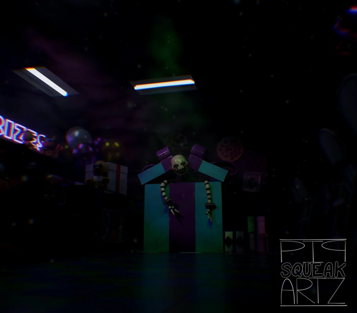 Pipsqueakartz's tweet photo. NEW PINNED POST 

I'm Pipsqueakartz! 

I'm an artist who mostly does 3D art such as Models and Renders!

Im currently into FNAF and Bendy! But im very Multifandom, and always looking for new Art Moots!

Here are some of my work from last year! Starting off with Renders! 🧵 https://t.co/8YT3J98QJB