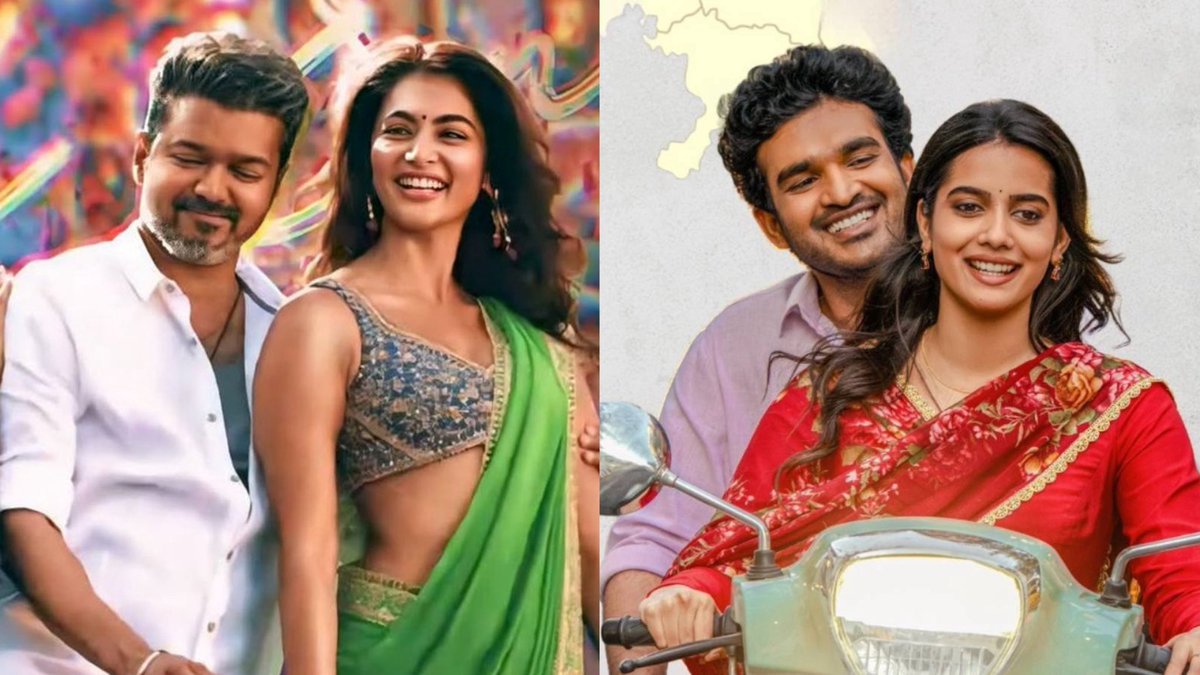 southcinemaaaa's tweet photo. Telugu Fans Back #Vijay But Not Always Vice Versa😳

#JanaNayakudu is expected to get a huge response from Telugu audiences as fans gear up to celebrate Vijay’s final film on the big screen.

Telugu audiences have always supported Tamil stars wholeheartedly. Sadly, Telugu films often don’t receive the same level of support in Tamil Nadu & even #ChennaiLoveStory could face that reality.