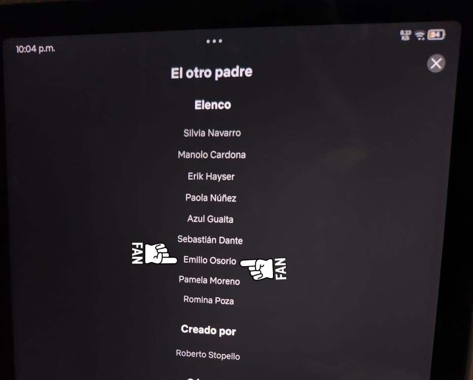 rydingfever's tweet photo. en efecto, grite al ver su nombre ahí 🥹

EMILIO EN NETFLIX https://t.co/Qthv9FNweR