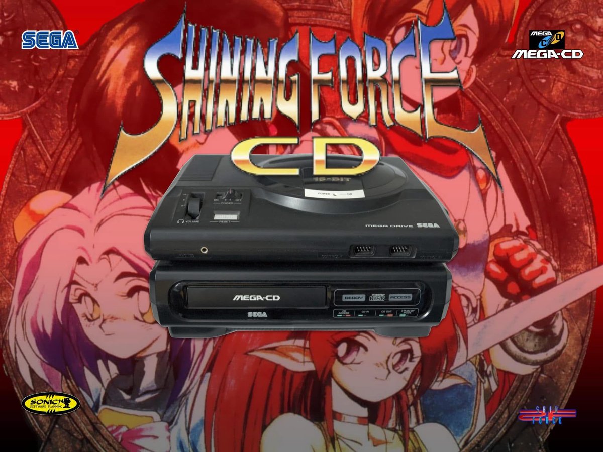 shinobi_sf's tweet photo. Shining Force CD (シャイニングフォースCD)
Released on this day, 22 July 1994.

#Sega #MegaCD #ShiningForceCD #SegaCD https://t.co/emzKXpklp7