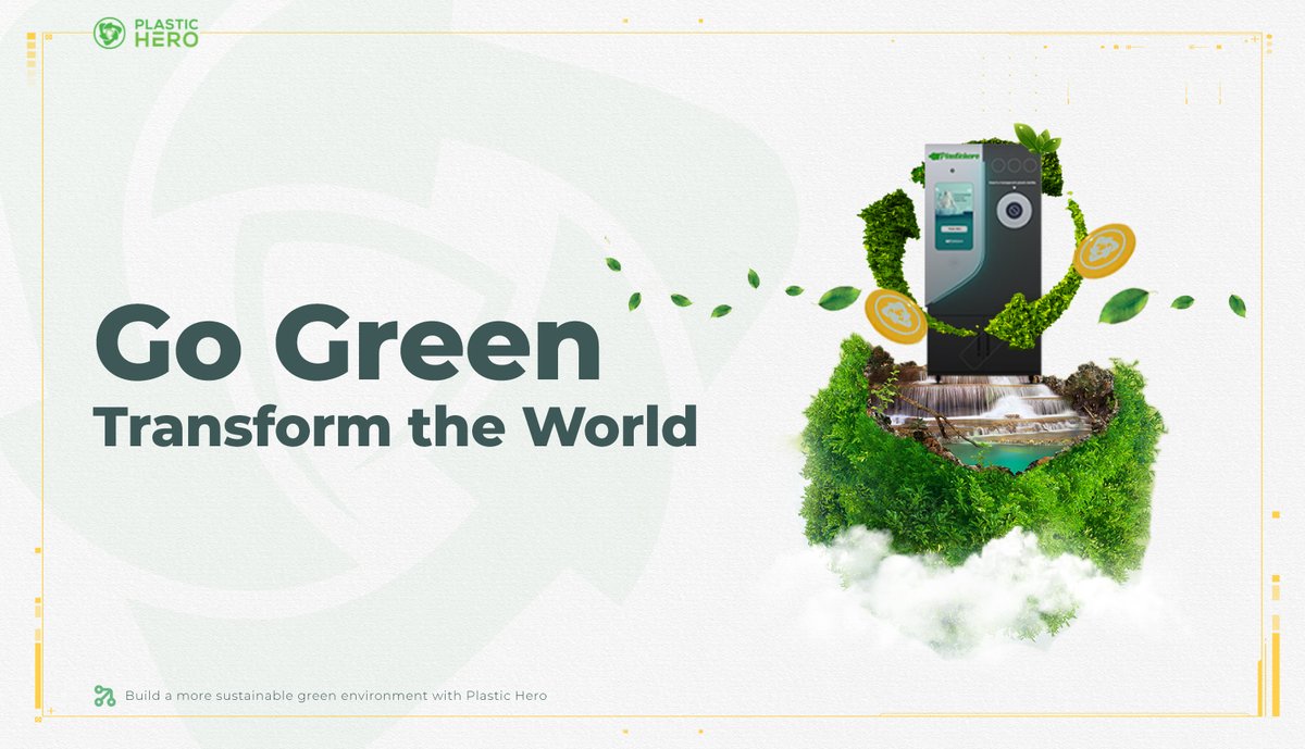 plasticherokor's tweet photo. Embrace #PlasticHero. Nurture a green♻️planet!
Fight plastic pollution, the monster that's gradually eating up the planet, with a blockchain-powered solution.
Join the movement to reshape the world📷and foster a sustainable society. #PTH #Plastic #ECO #blockchaintechnology