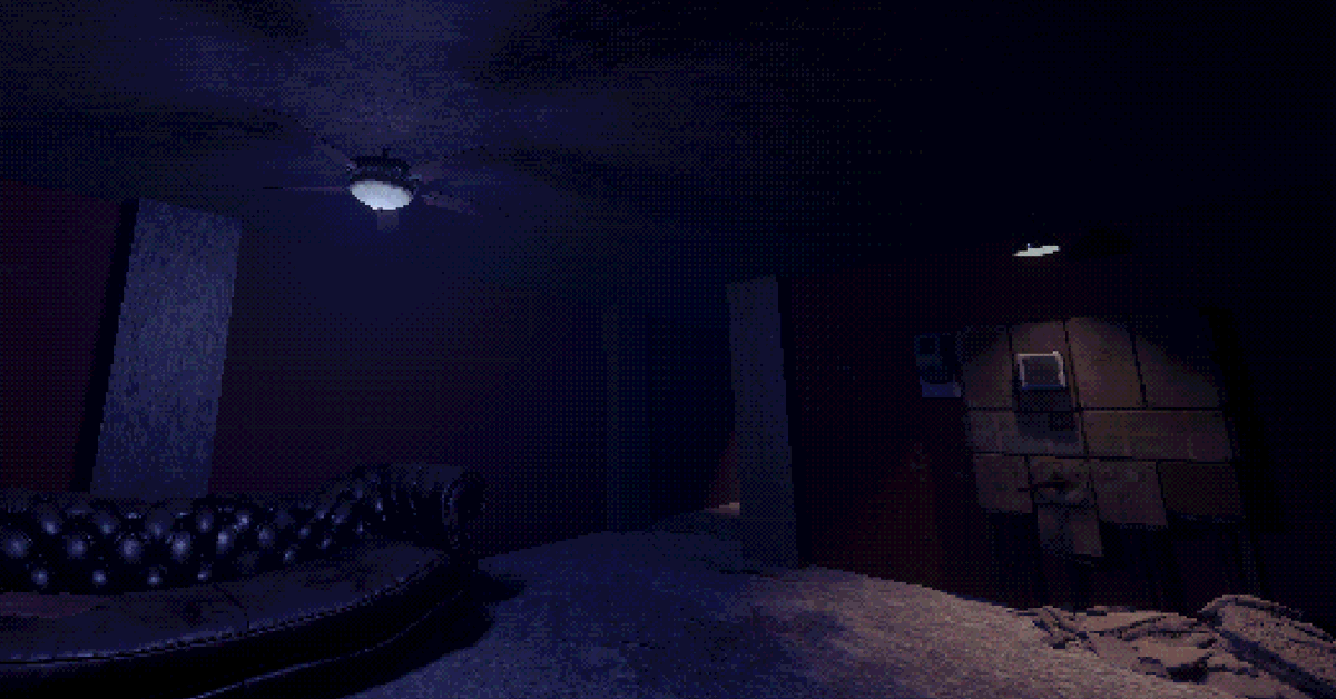 astropelican's tweet photo. something is taking shape in the dark.
a psychological horror game in the works.
#checkedout #godot4 #gamedev #indiedev #glitch #diffusion #pixelart https://t.co/fEx2g0F3KB