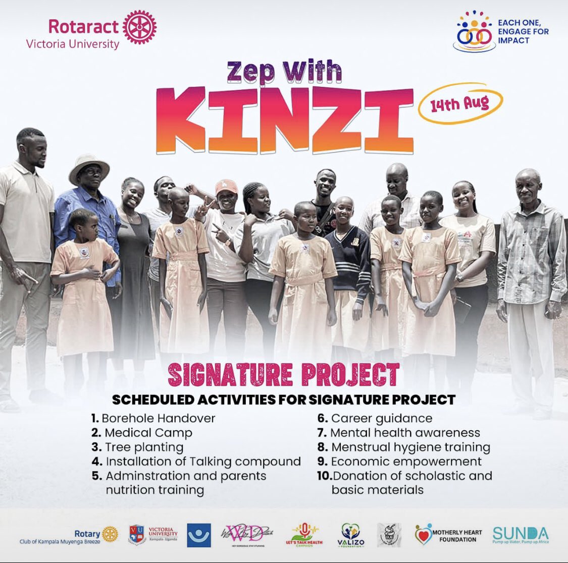 Letstalkhealt_'s tweet photo. The call of humanity never stops ringing, and we cannot stop answering. Join us as we join hands with @RotaractClubVU, to extend hope to the pupils of Kakinzi Primary School in Kyankwanzi District. Your participation and support are vital for better livelihoods. #health256 https://t.co/kBaoz6Bw5h