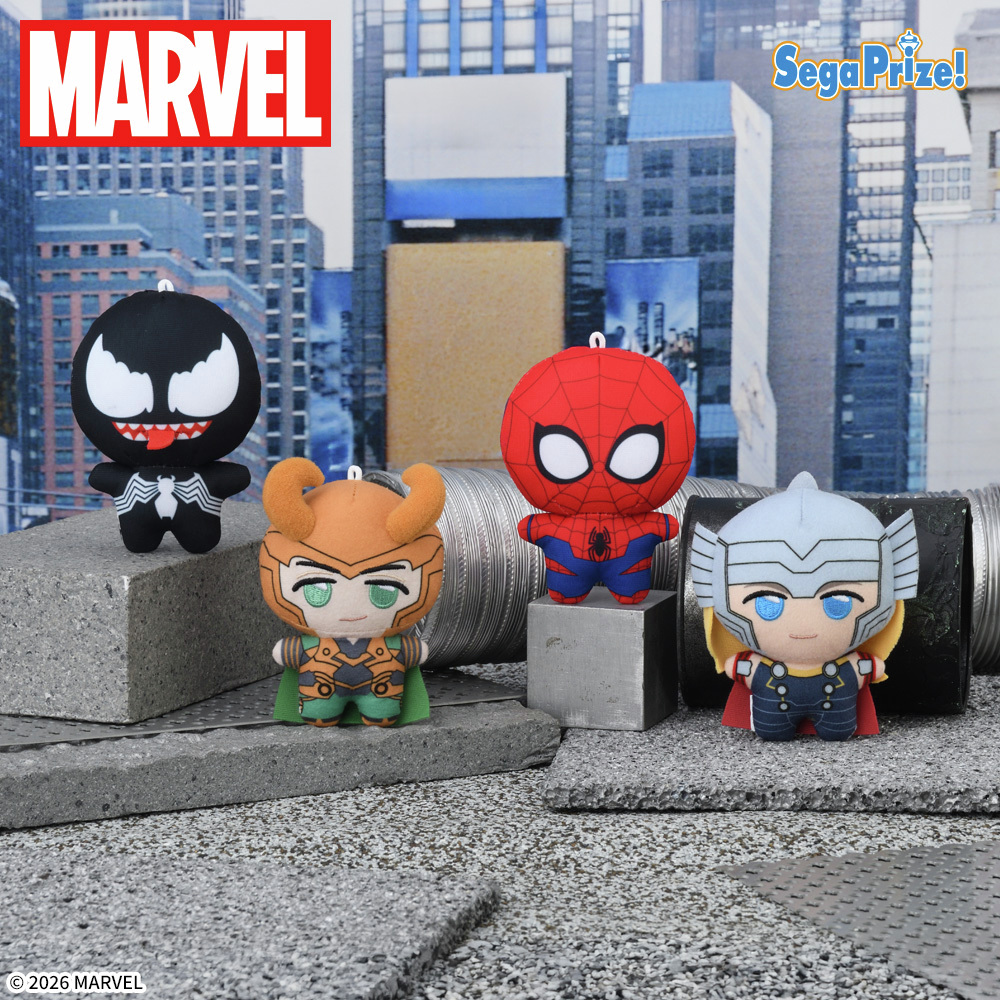 seganewsnavi's tweet photo. 【プライズ】
ゆるっとあなたに寄りそうドール “ゆるど～る” が『MARVEL』から初登場💥
「スパイダーマン／ヴェノム／ソー／ロキ」が7月24日よりUFOキャッチャーに順次登場です！

▼詳しくはこちら 
https://t.co/Z1SyO81uOw
#MARVEL #セガプライズ https://t.co/JGvSmITRJd