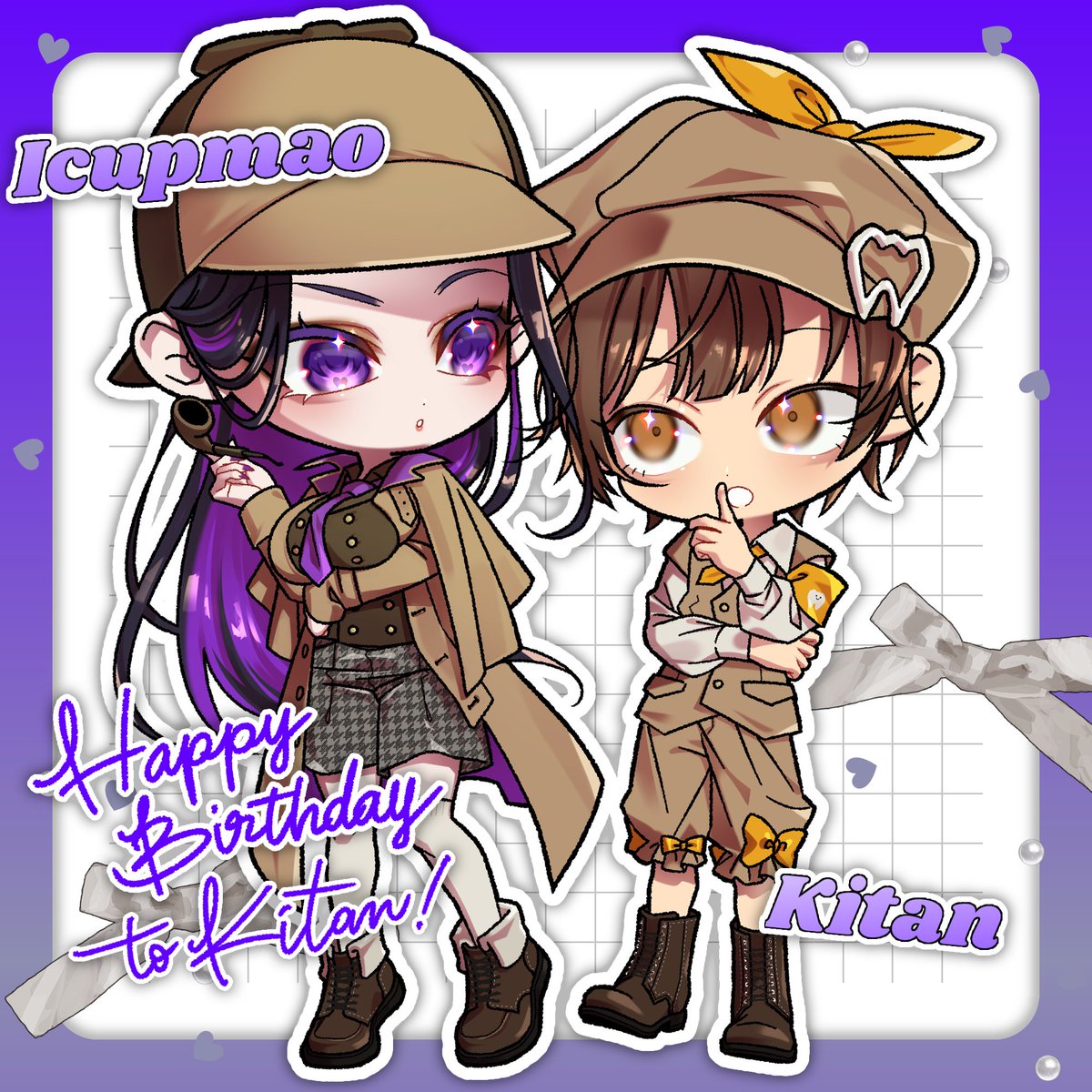 mao_iriam's tweet photo. たくさん応援してくれてありがとう！
IRIAMもどってこーーい！
もどってきてたらまた遊んでね😡

そしてお誕生日おめでとう
よき一日を！よき年を！

╭━━━━━━━━━━━━━━╮
   
　🔎初歩的なことだよ、
                              きーたん君
   
╰━━━━━━━━v━━━━━╯ https://t.co/rDjnKBbuft