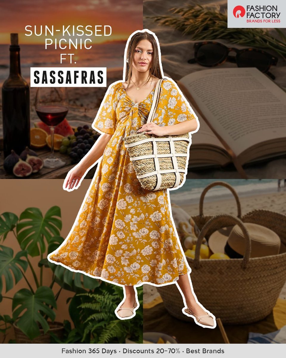 FashionF_IND's tweet photo. From AM hangs to PM plans, this drop keeps up with your calendar.
Pick your mood. Show up styled.
Sassafras, now at Fashion Factory.
*T&Cs Apply. *On Selected Stores
Fashion 365 Days | 20–70% OFF | Best Brands
#FashionFactory #BestBrands #NewArrivals #Sassafras https://t.co/SHmlXed7yR