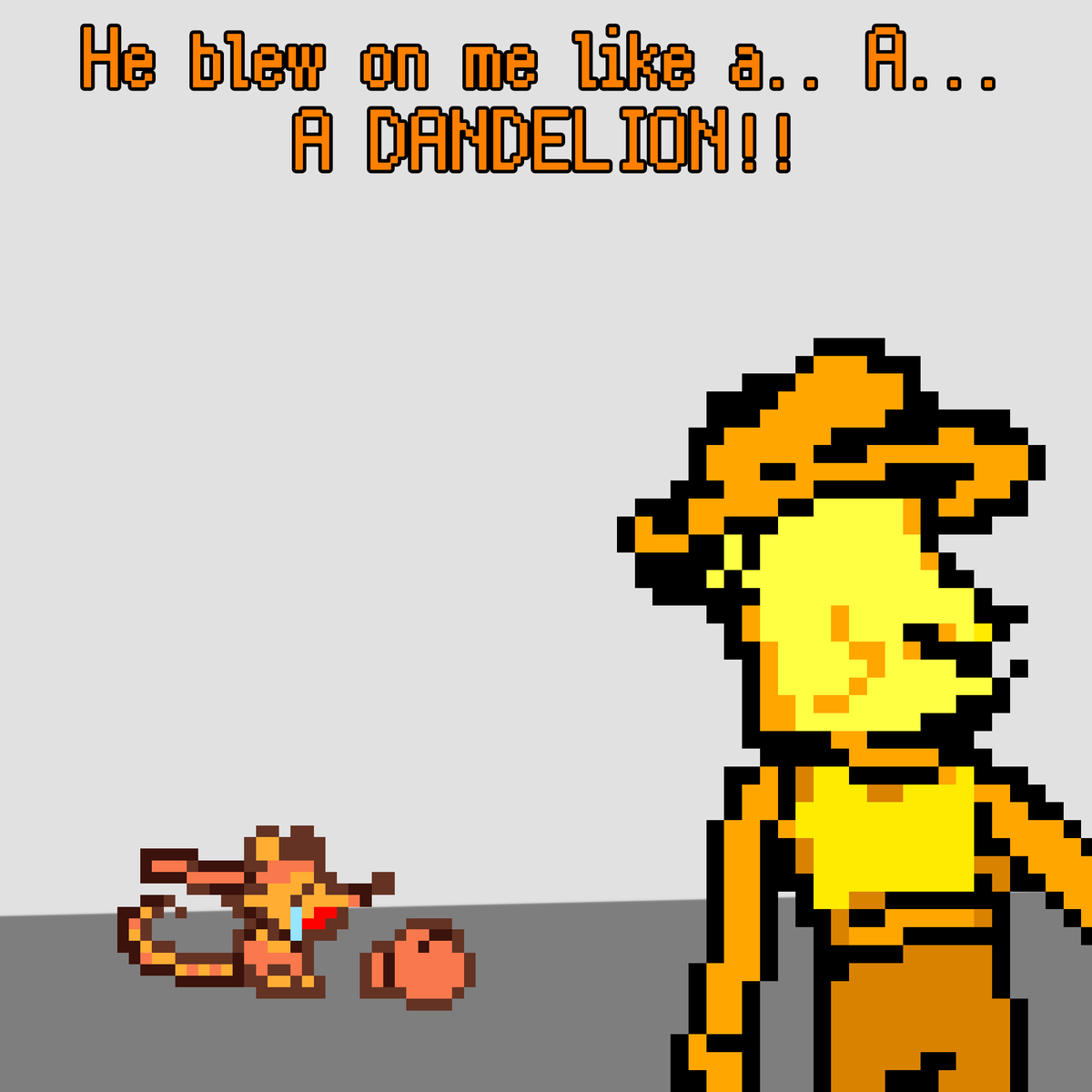 ScarfyKuhaku's tweet photo. I've had this stupid idea for days but I have art block

#Deltarune #Orange #Yellow #Blue #Blellow https://t.co/ubWVVVbQX5