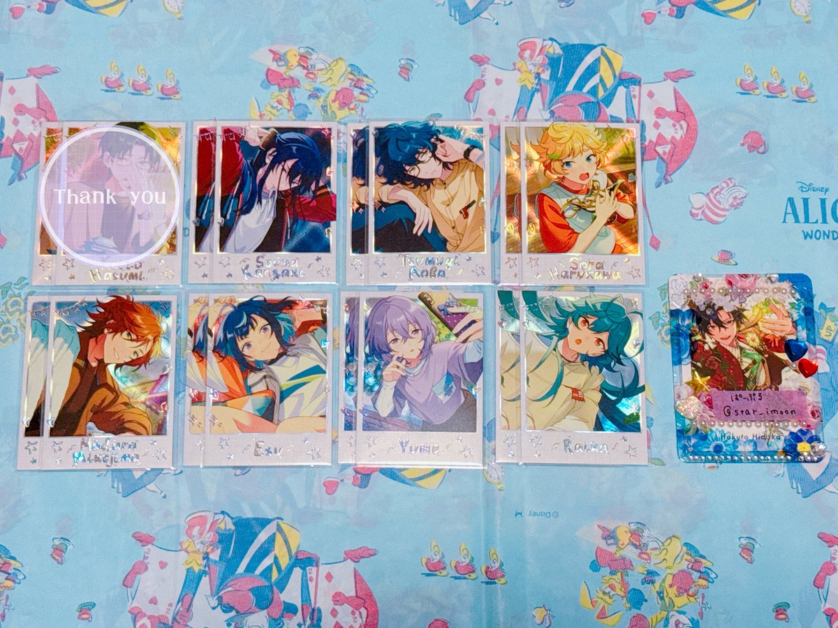 star_imoon's tweet photo. 【買取/交換】 あんスタ 偶像夢幻祭 中国
序章写真チェキ ポラロイド カード

譲✩ 画像参照

求✩ 同種北斗 or 画像3

⿻ 交換2点~優先

求めは買取も大歓迎ですので、是非お声かけ頂けますと嬉しいです。 https://t.co/BPBRcJguPu