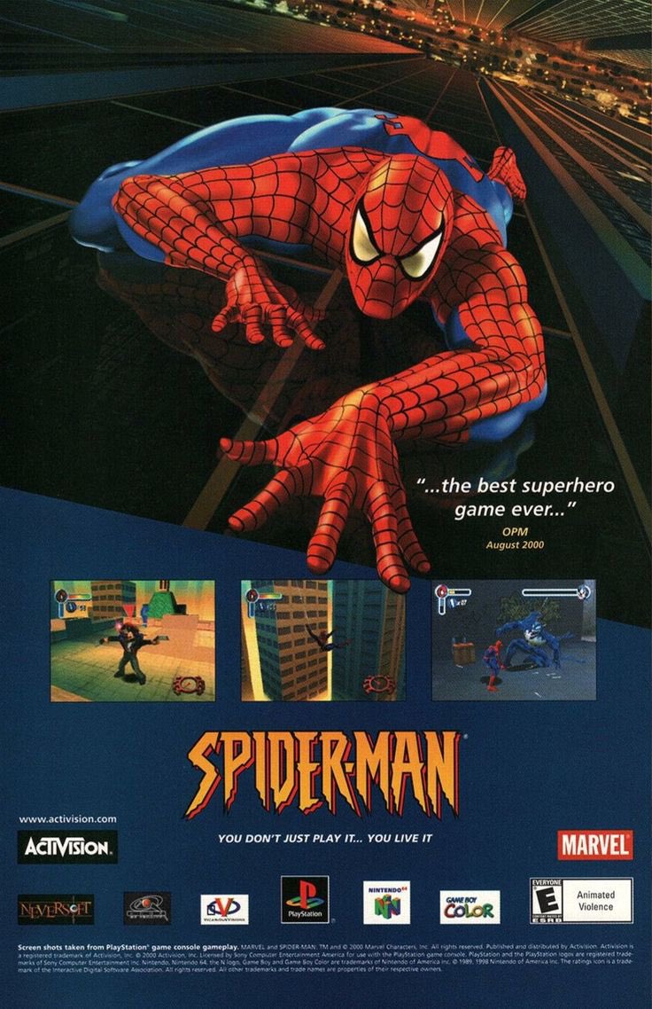 AuxGod_'s tweet photo. Spider-Man 🎮📺 (2000) https://t.co/ASuyaUcA0r