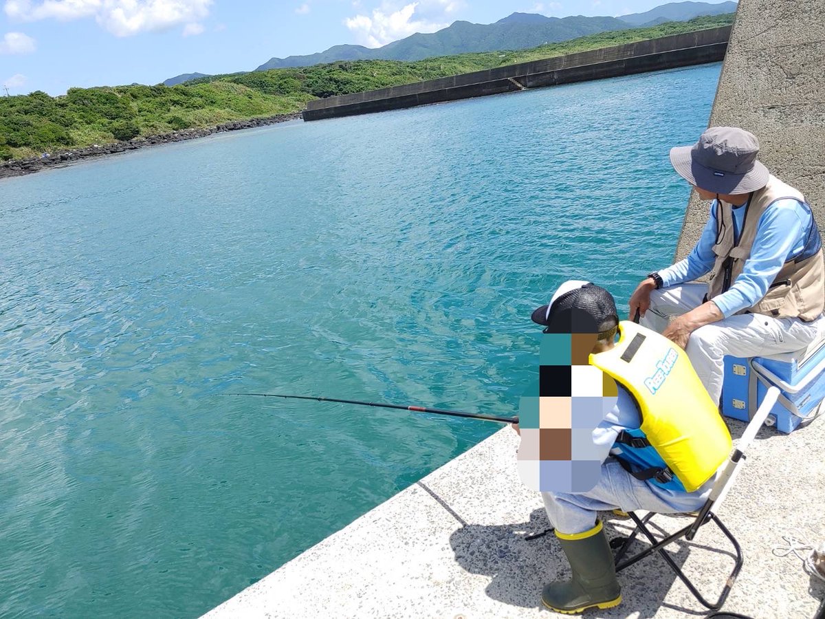 thyme_g's tweet photo. 息子は親戚の家の隣に住み着いた子猫のご飯を取るために釣りに出かけた🎣

#五島列島 https://t.co/mIYft1P521