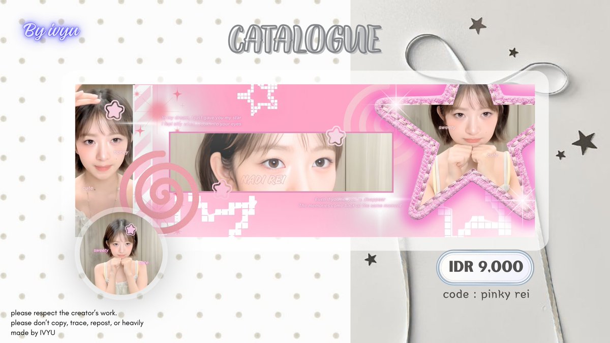 Milkyhyun_'s tweet photo. help repost, thank you!!

hai hai!! ivyu bawa 6 layout ready stock rei, gaeul, momo, jeongyeon, keonho dan juhoon🤍 udah free retext :) 

kalau ada yang mau jemput/tanya tanya dulu, langsung dm aku aja yaaa! timaacii~

#bealanja https://t.co/TqIAb8xVVm