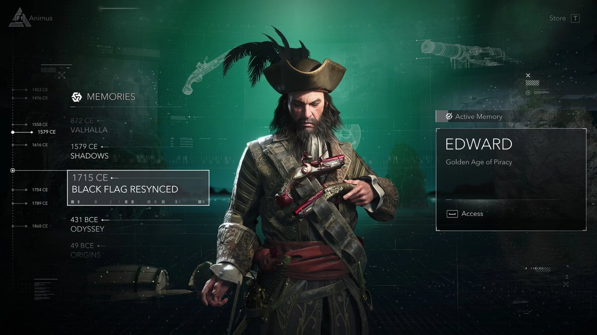 TheRealZephryss's tweet photo. Blackbeard mod is now available for Assassin's Creed Black Flag Resynced.

This mod replaces the Whaler Outfit with Blackbeard. https://t.co/JZNpaSHy0v
