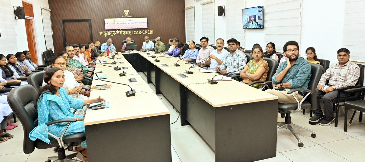 icar_cpcri's tweet photo. #SHITIJ 2.0 programme inaugurated at ICAR - CPCRI (20.07.2026)

https://t.co/7tkEuLYT1E
#ICAR
#SHITIJ 2.0
#cpcri https://t.co/KJZEjC5J2o