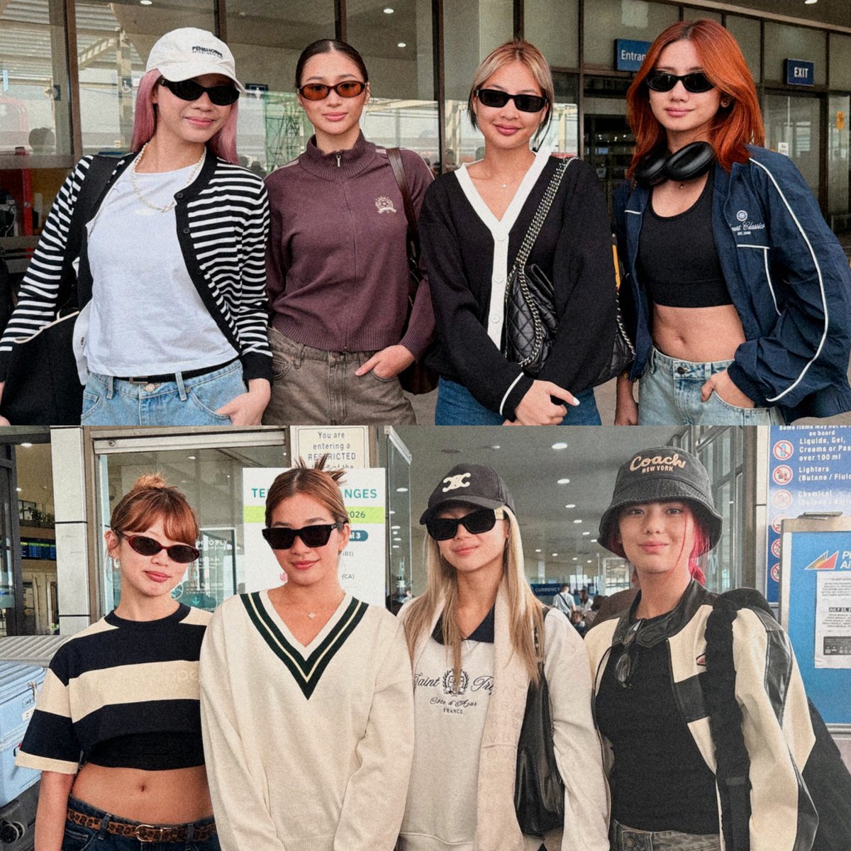 vashappeninBINI's tweet photo. Safe skies, our walo ❤️‍🩹

Good luck on your world tour. Go make more people fall in love with your charm and talent. 
Sana makapaglibot din kayo and just have fun. Looking forward sa mga IG posts nyo 🫶

LDR muna tayo, see you sa mga cooking shows. Pipilitin naming mag-behave dito🤞