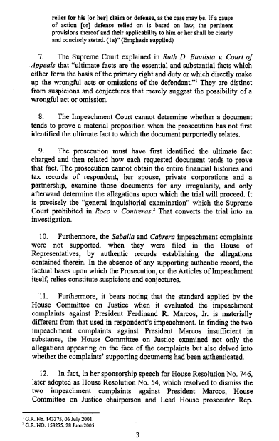 ElizaX11235813's tweet photo. SENATOR-JUDGE ALAN PETER CAYETANO'S

WRITTEN CONTINUING OBJECTION TO THE RULING OF THE PRESIDING OFFICER DATED 20 JULY 2026

as published on the VPSD IMPEACHMENT TRIAL JOURNAL 20 JULY 2026 (1/3) https://t.co/OOwj67elgW