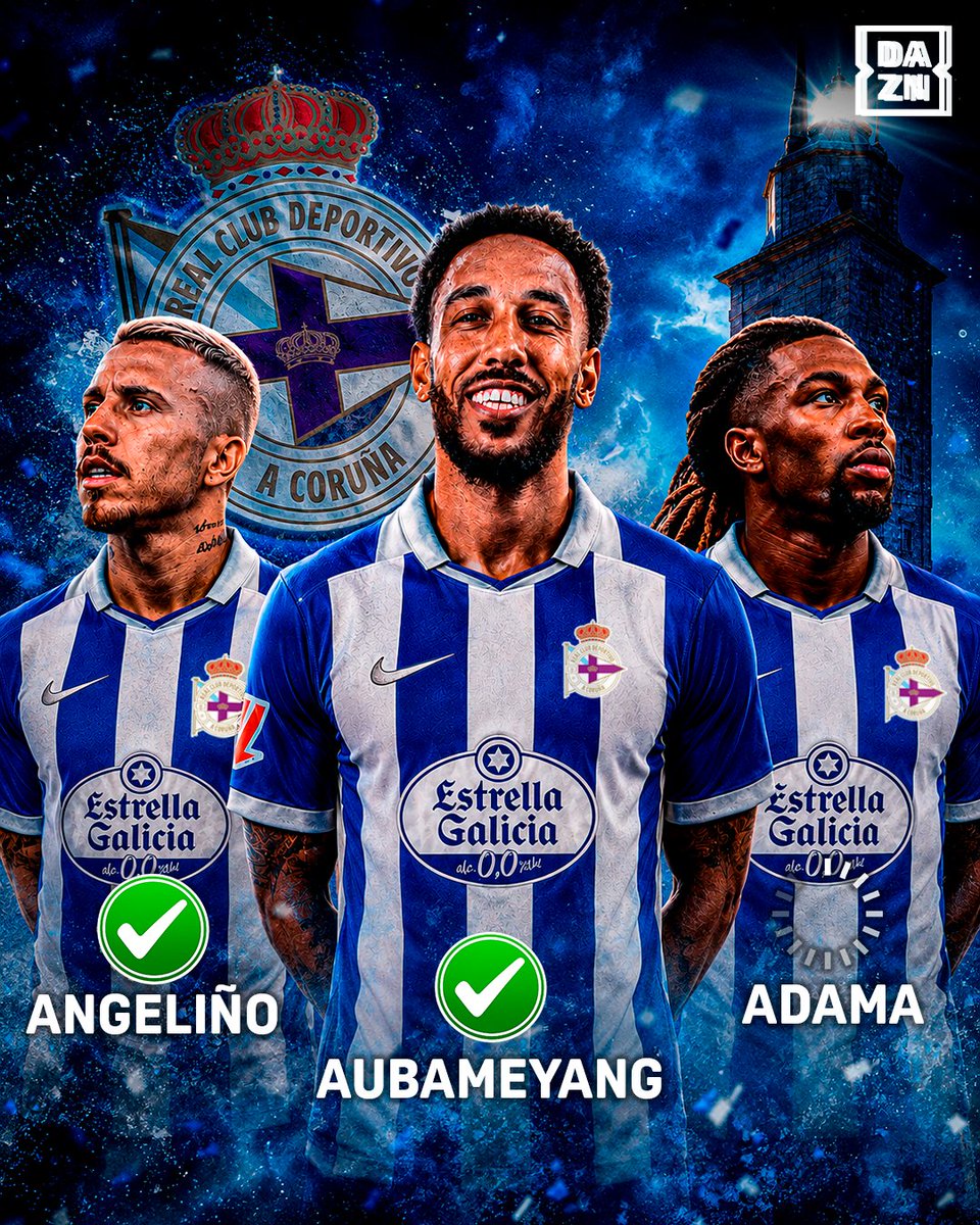 DAZNFutbol's tweet photo. ¿LO DEL MERCADO DEL DÉPOR QUE ESTÁ SIENDO?🫨

ANGELIÑO VUELVE A CASA. Y EN RIAZOR LO ESPERAN CON GANAS⭐ https://t.co/3dn12Kh44i