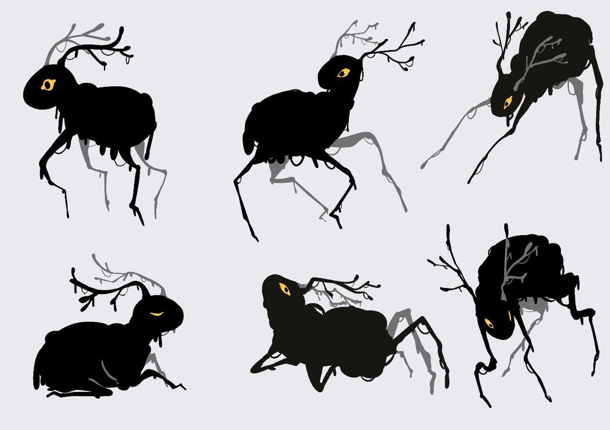 Skleroznik404's tweet photo. silly deer #rainworld #raindeer https://t.co/Zg7JGpQKGT