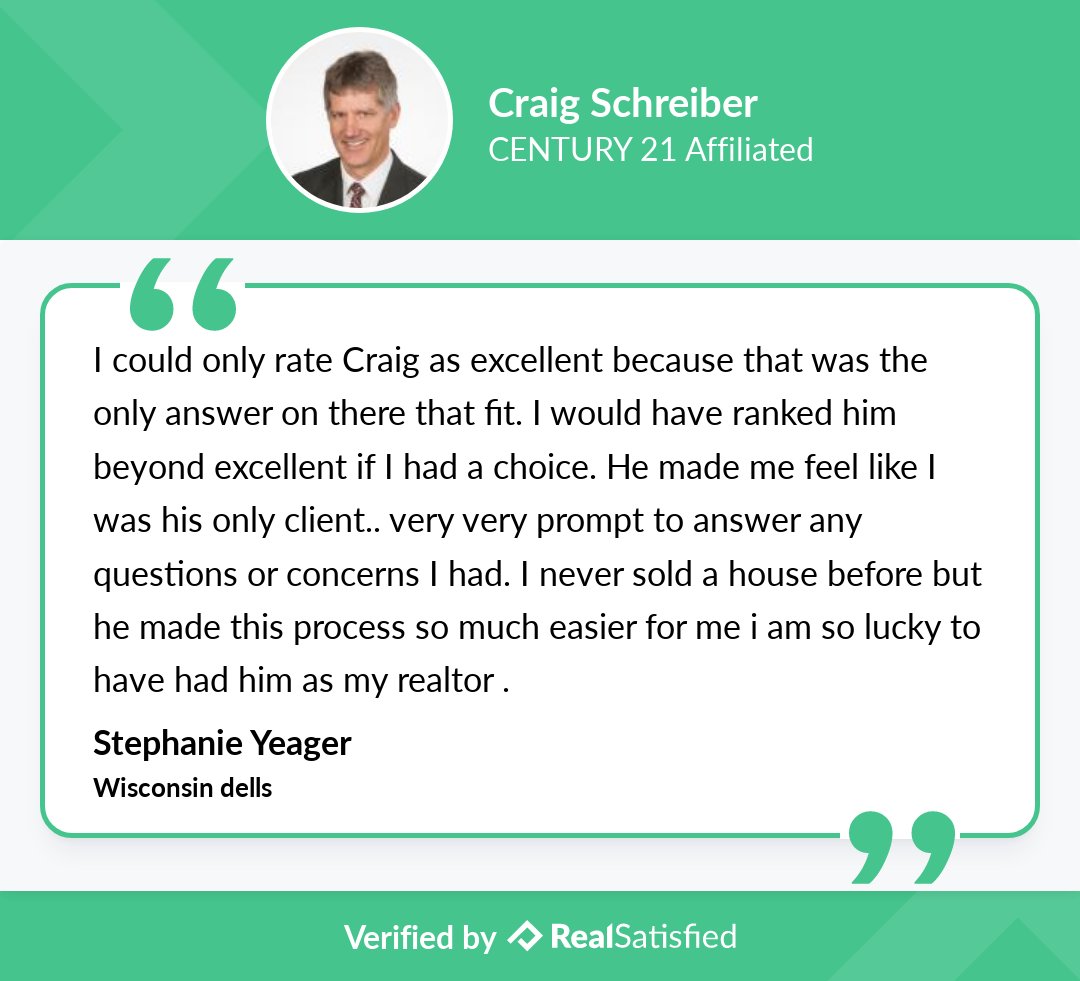 CraigSchreiber's tweet photo. Truly satisfied clients leave me #elated.
See my reviews: https://t.co/lL44Zox1cu
via @realsatisfied https://t.co/mpFlTSbdfk