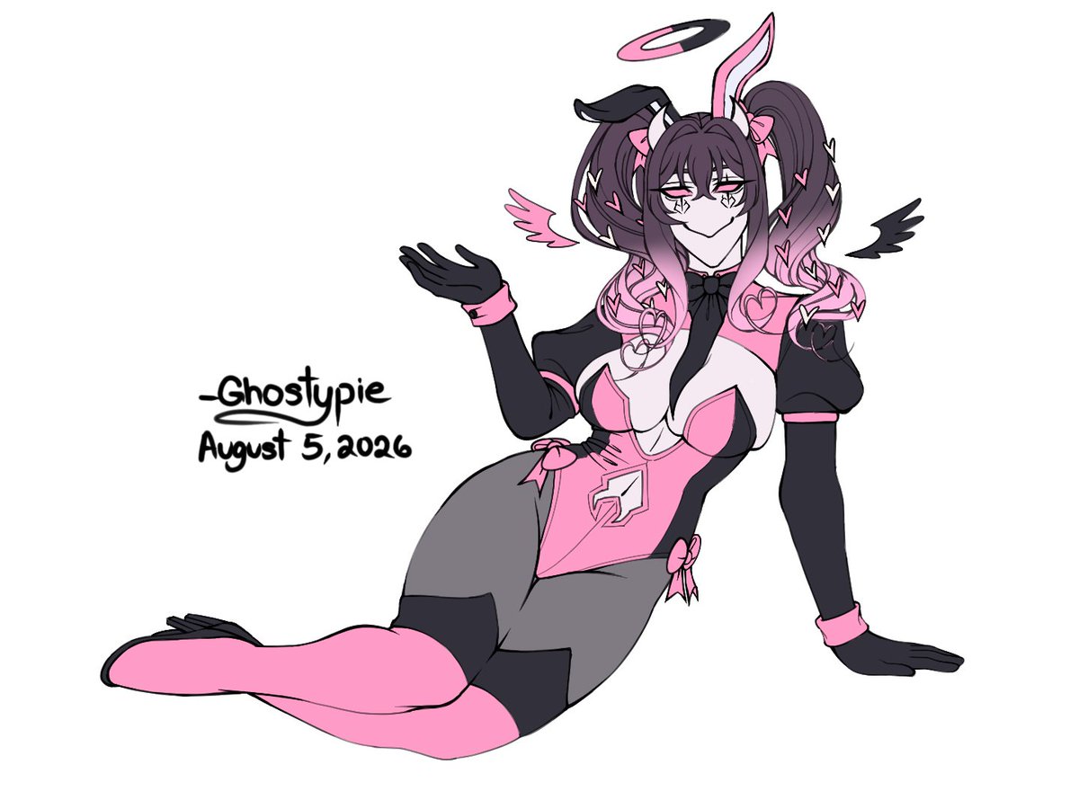 _Ghostypie's tweet photo. Bunny girl💖🖤💖🖤
#thefreakcircuscolumbina #thefreakcircus #tfc https://t.co/M9kRHkRxKv
