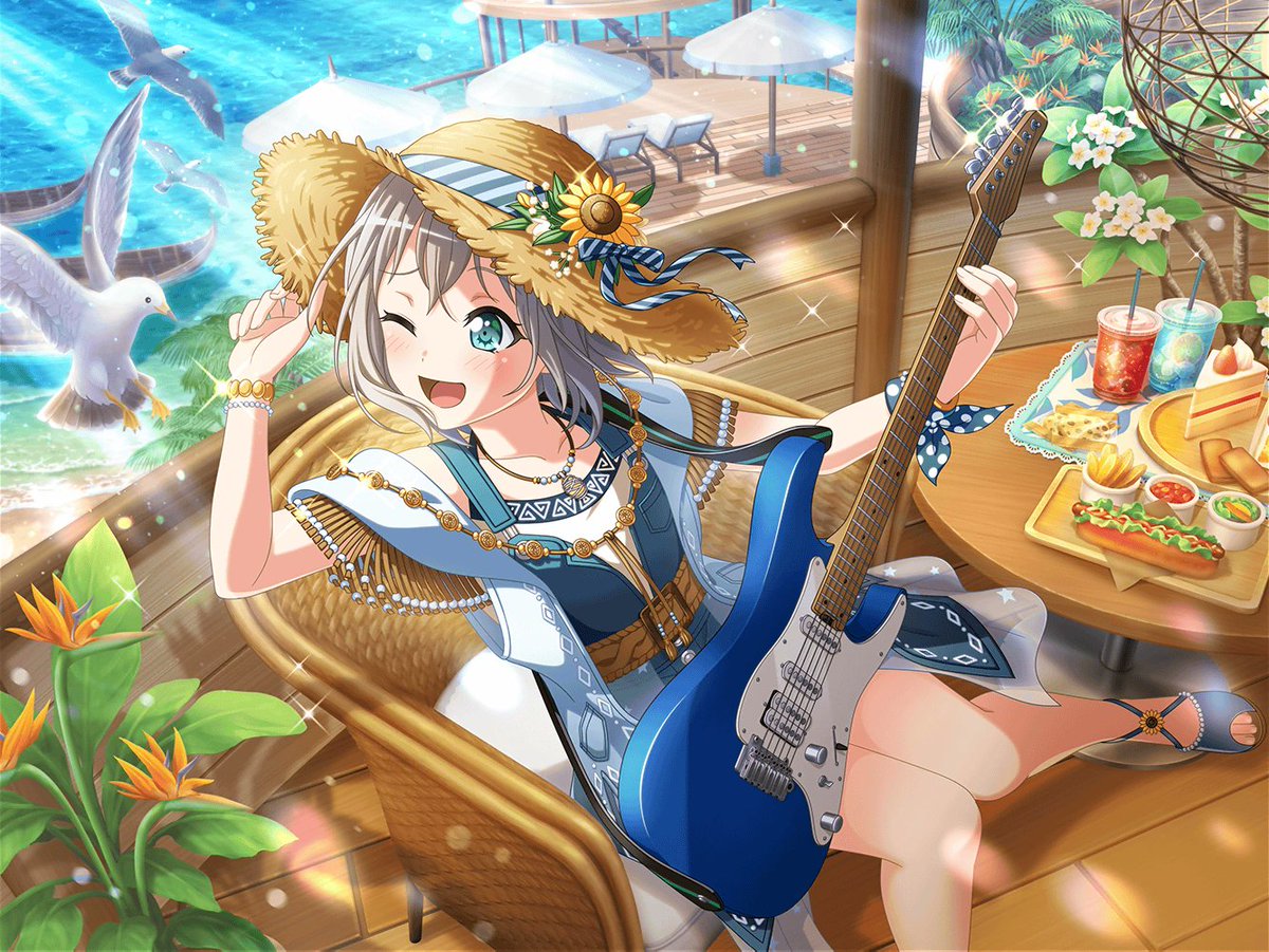 dailymocas's tweet photo. 4☆ - Shine Before Summer 青葉モカ https://t.co/Gibn60aB04