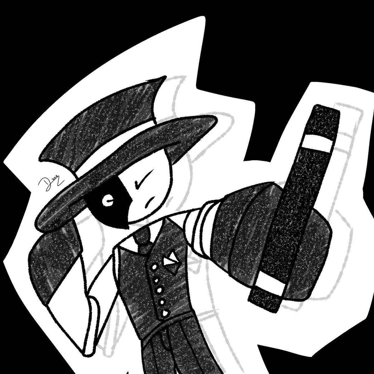 dzoe343's tweet photo. I created this account because I want to participate in the Forsaken contest, and well, I hope to be one of the winners 

(Artful art by me) https://t.co/TfzZ71DDWL