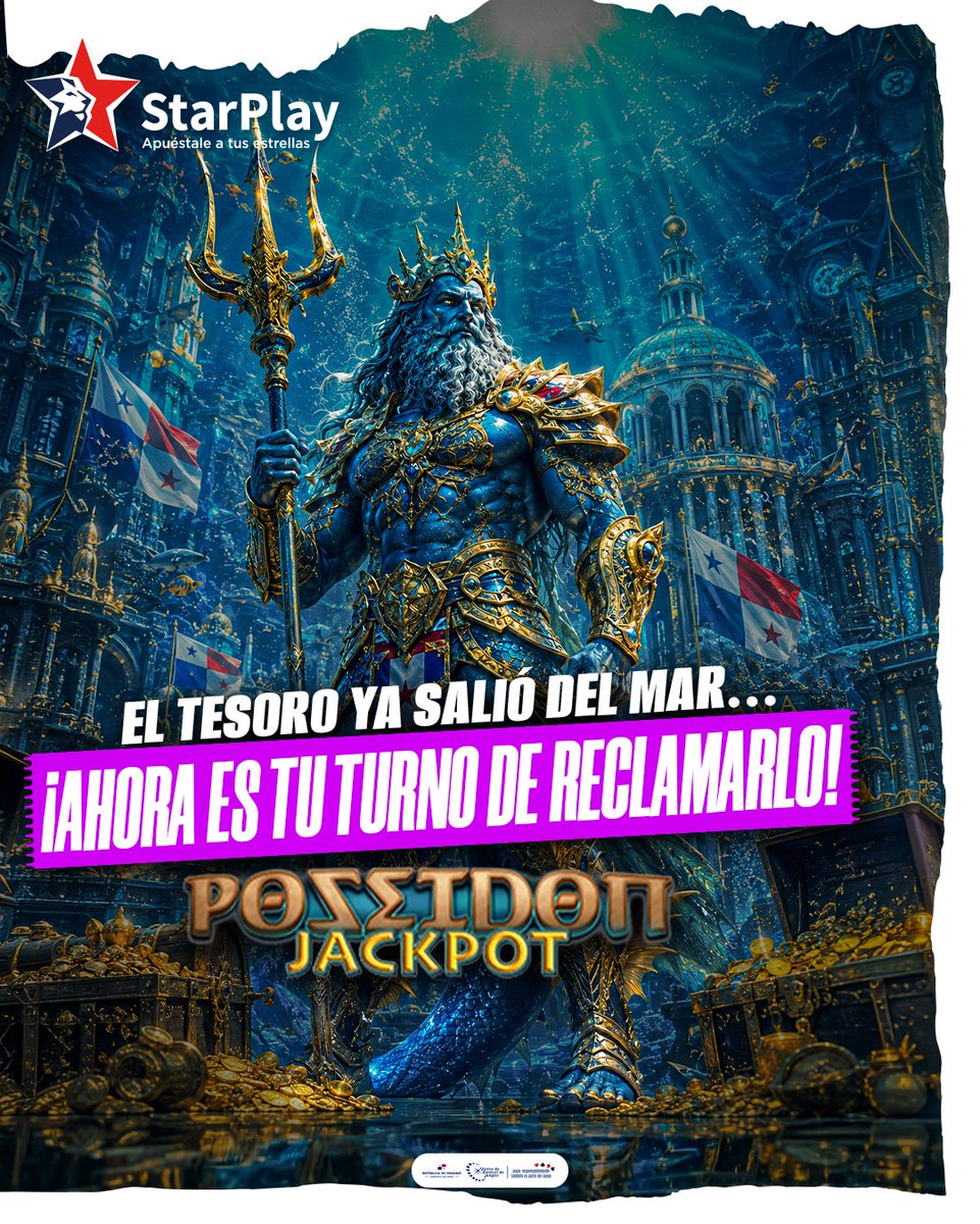 starplaypa's tweet photo. ¡CHA! El poder de los dioses ya está listo… ahora falta que reclames tu parte del chen chen. ⚡🌊💰

Juega, activa tu suerte y demuestra quién manda en el casino. 🎰 ¡Entra ya a StarPlay!​

#StarPlay #ApuéstaleATusEstrellas #Casino #Panamá #ChenChen https://t.co/zMQrQqgJ9A