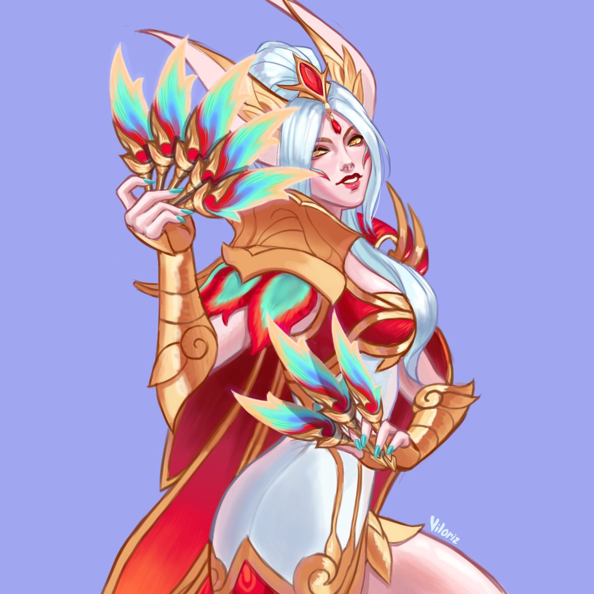Viloriezi's tweet photo. #LeagueOfLegends #Xayah https://t.co/yISMIoIEnX