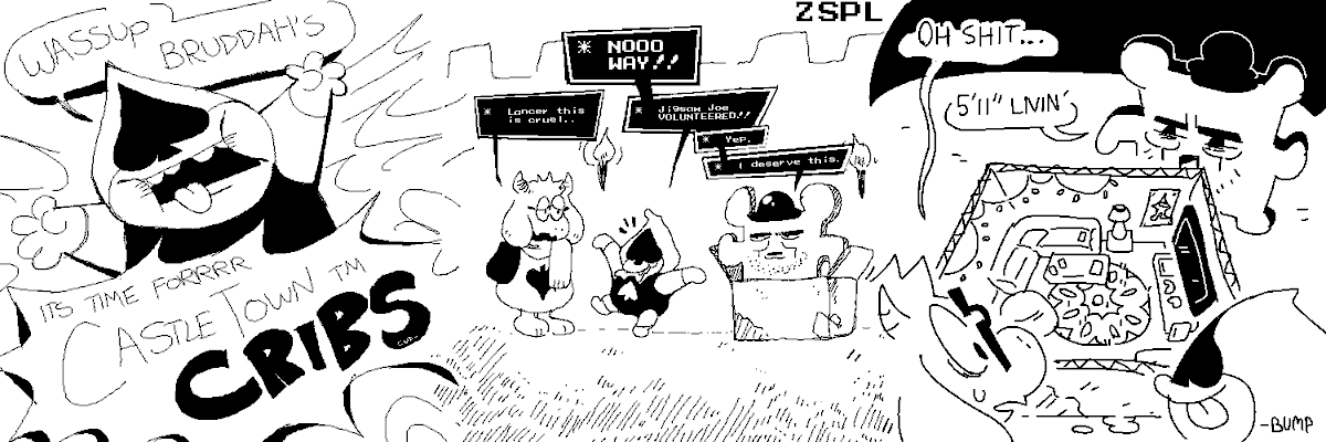 ourdrcomic's tweet photo. Our Deltarune Comic: Issue 9 https://t.co/B2k0WNXxVG