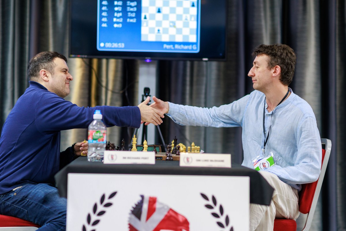ecfchess's tweet photo. ♟️ Luke McShane's win over Richard Pert puts him firmly back in title contention.
👏 Congratulations to Kanishka Bhatia, who earned the WFM title by reaching a live 2100 FIDE rating!
🎥 Don't miss Pietro Checkmate's excellent videos from Warwick:
https://t.co/6KbVNlENQ2 https://t.co/a8ZHIM5bGj