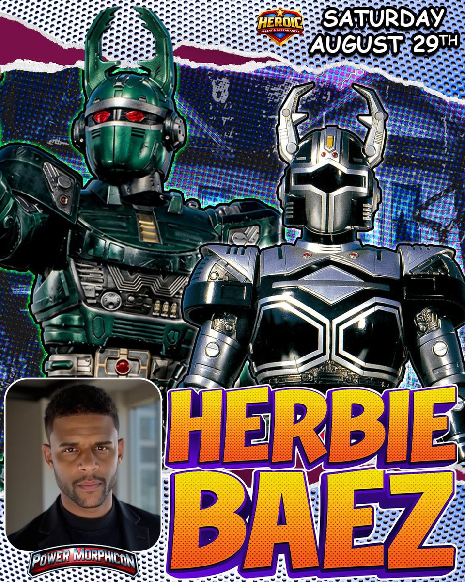 BeyondTheConYT's tweet photo. This will only happen once. One day only. Saturday August 29th. Pasadena California. Power Morphicon. Do not miss it. https://t.co/gTGllRp3E7