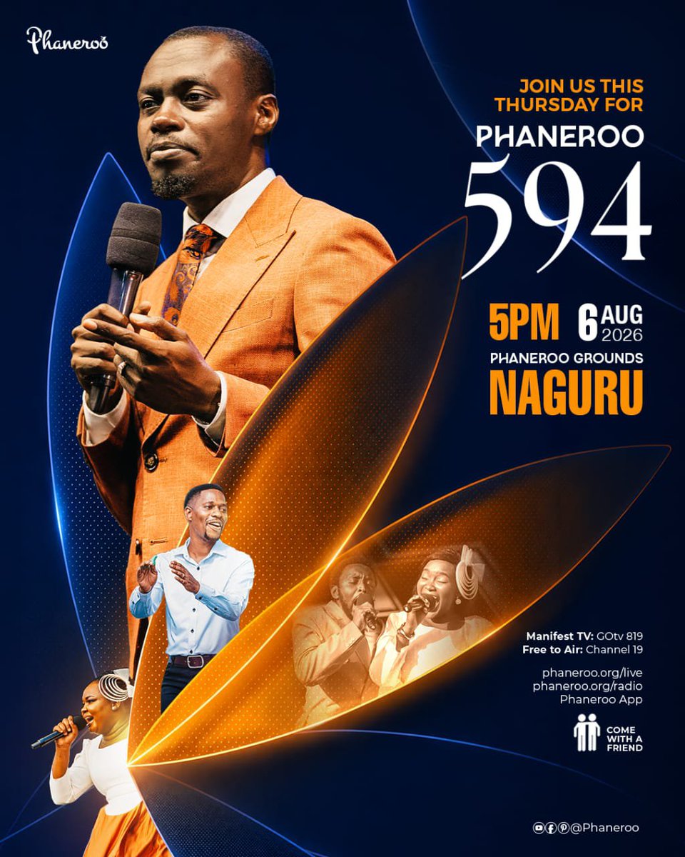 wattiEpignosis's tweet photo. #PhanerooService 593:
The Harvest In The Valley Of Rephaim:
God's plan to build greatness in the very places where the enemy tried to bury us.
Join us this Thursday for
#PhanerooServuce 594 at the
PHANEROO GROUNDS NAGURU
5:00PM EAT.
#Phaneroo https://t.co/H5eNko1bas
