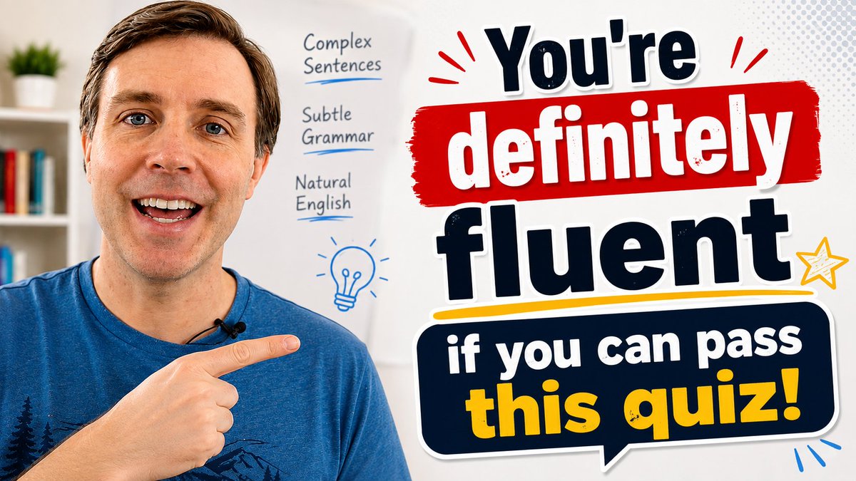 interactiveeng's tweet photo. 🚨 NEW LESSON | Advanced #Grammar Challenge 💯
Let's fine-tune your English fluency with this advanced grammar quiz. So let's put your skills to the test and see how much you know.
👉 https://t.co/NH61TBaFWT
#interactiveenglish https://t.co/nzl0lDbesm