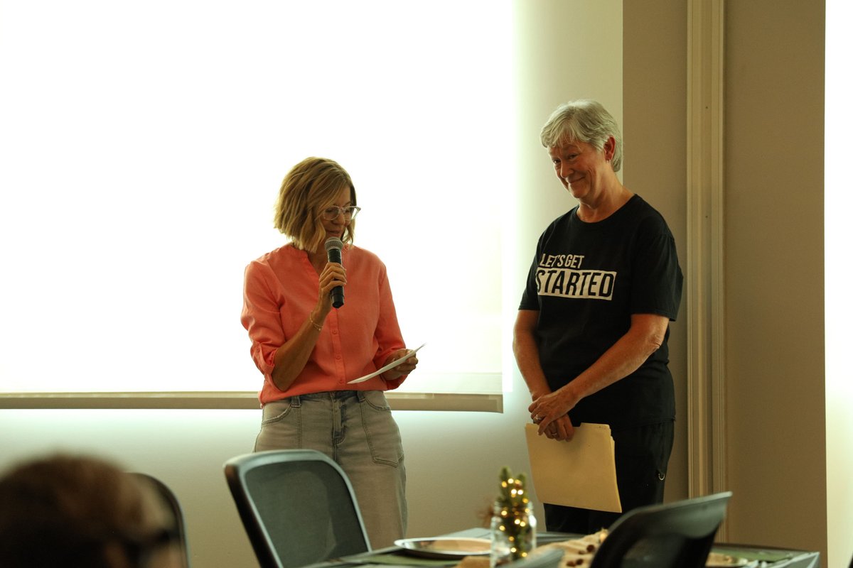 HMCKansas's tweet photo. Thank you to everyone who joined us last Friday to celebrate the retirements of Dr. Williams and Nellie Wells, RN. 💚

We're grateful to everyone who helped honor their years of compassionate care and service. Congratulations, and best wishes for a happy, well-earned retirement! https://t.co/jetRRXwBih