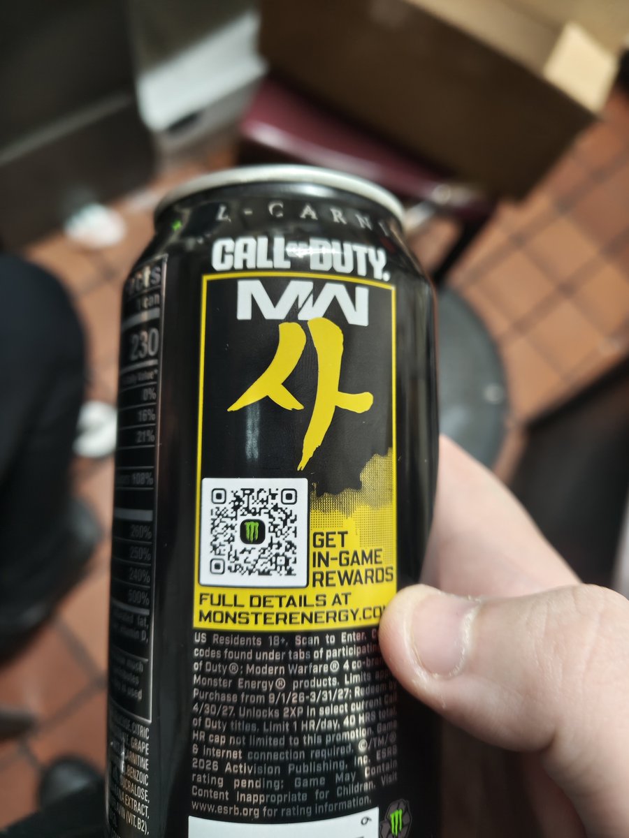 RepublicYeilder's tweet photo. @DETONATEDcom  New MW4 Monster Cans https://t.co/67KPWMXNG5