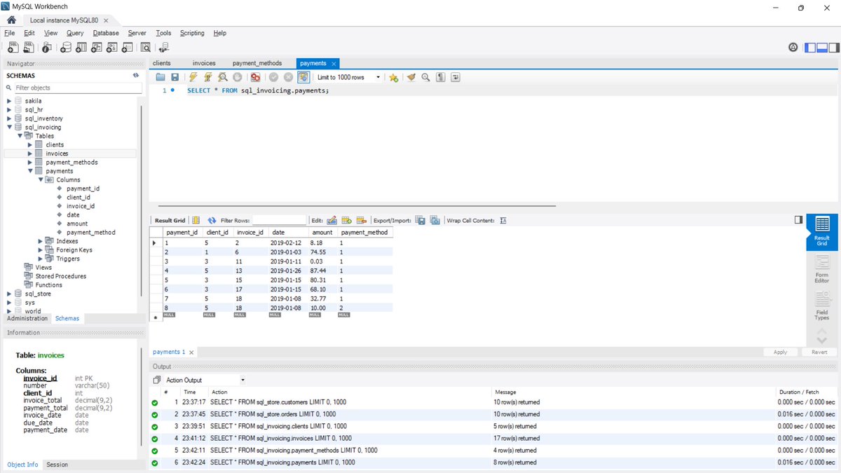 devmayor1's tweet photo. Started learning on SQL. This marks my beginning of my transition as a Full stack engineer. 

It time i get my hand dirty with backend codes https://t.co/Kz81qhhXRc