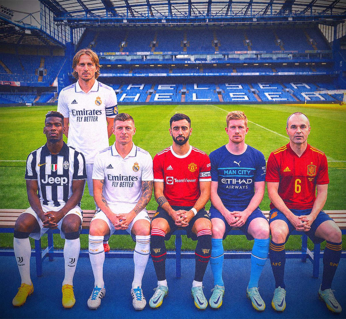 damzychillin's tweet photo. Without being sentimental, who should stand for Luka Modric to seat? https://t.co/AAM19hEyxD