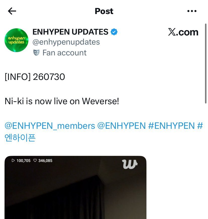 JEONGWONNOTHERE's tweet photo. A misinformation has been going around that NI-KI did the live just after the concert which is not true.

The flower incident happened in TACOMA, july 26 whereas ni-ki went live in 30 July, exact 4 days after the concert.

People are twisting ni-ki's words to make it seem like + https://t.co/vbM6uPEhQ2