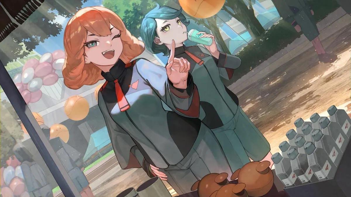 HayaseWarrior's tweet photo. Saw someone describe Sophie and Norea as Judau and Kamille if they were evil lesbians and y'know what I can see it https://t.co/b6yH6x1jSG