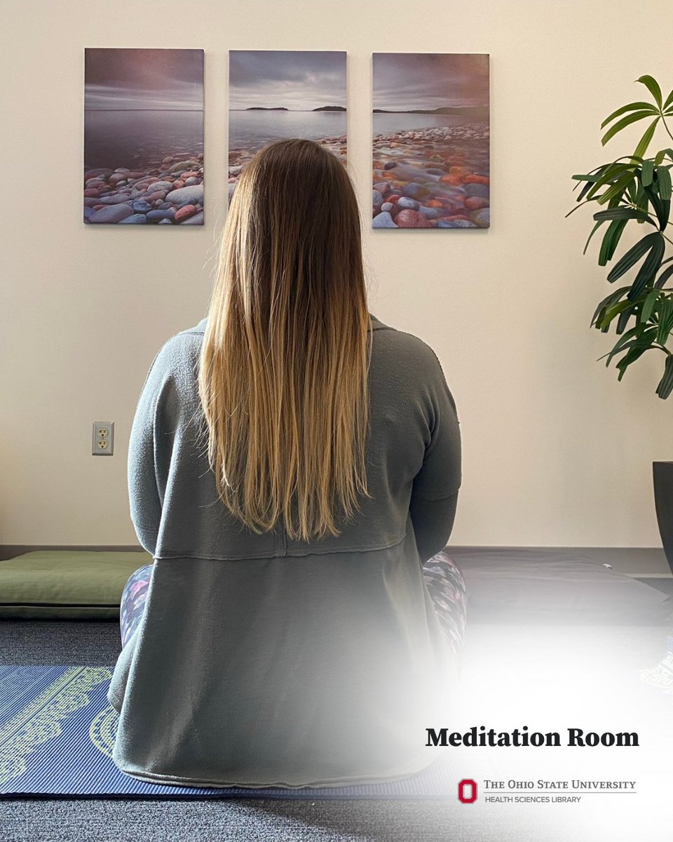 OSUhsl's tweet photo. New to the Health Sciences Library?

Floor 3 is one of the best places to study if you prefer a quiet or silent environment.

🤫 Quiet &amp; silent study
👥 Group study rooms
🧘 Meditation room
🔐 Lockers

Learn more: https://t.co/ZaHFlx1aJA

#OSUHSL #OSUWexMed #DYK https://t.co/TTr9Py0sP1