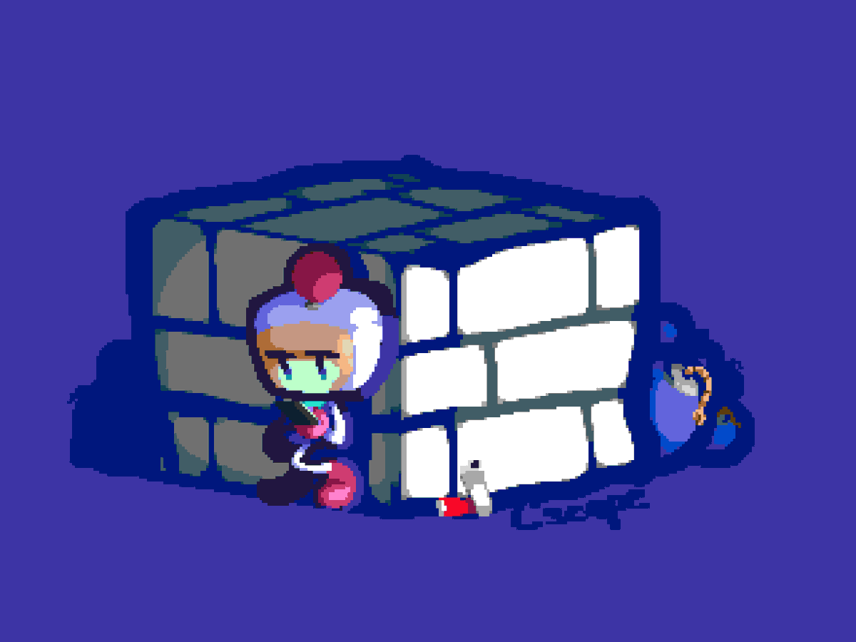 Cscape_1's tweet photo. On Break
#bomberman #pixelartㅤㅤㅤ https://t.co/7GJCrENrKR